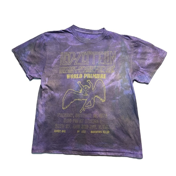 Other - Led Zeppelin Tie Dye Tee
